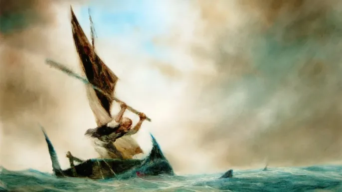 მოხუცი და ზღვა ქართულად | THE OLD MAN AND THE SEA Qartulad