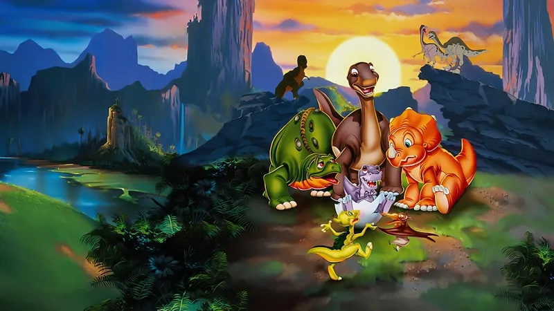 უხსოვარი დროის დედამიწა 2 ქართულად | The Land Before Time II: The Great Valley Adventure Qartulad