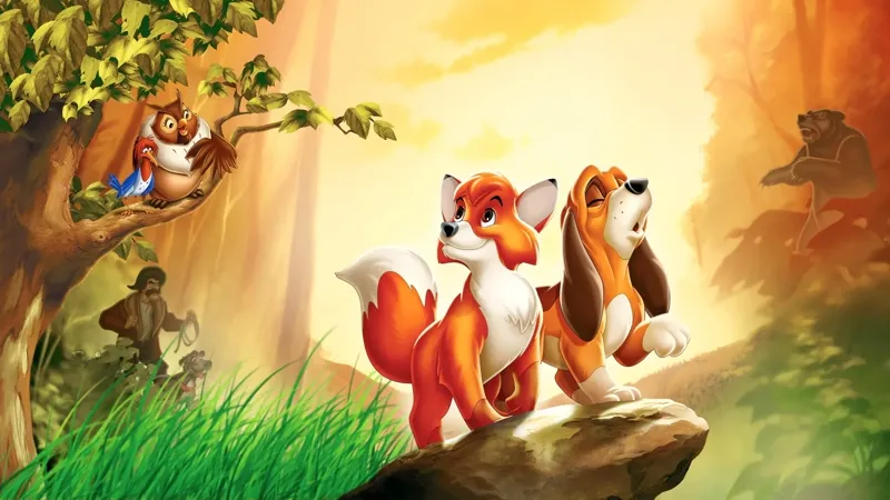 მელია და მონადირე ძაღლი ქართულად | The Fox and the Hound Qartulad