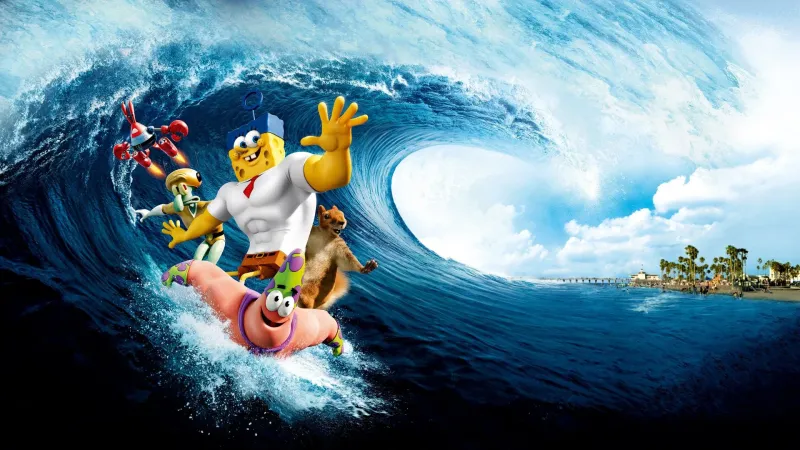 სპანჯბობი ქართულად | The SpongeBob Movie: Sponge Out of Water Qartulad 